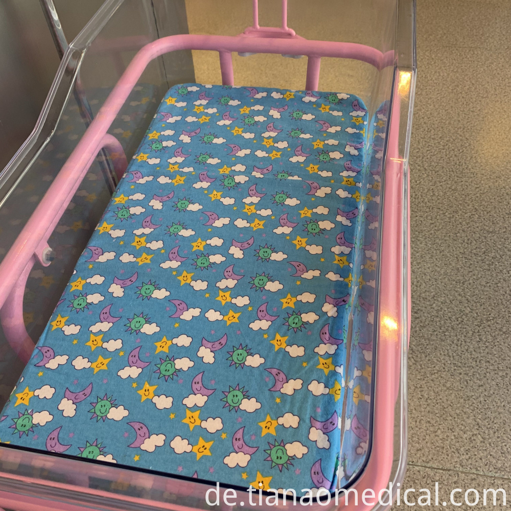 Transparentes Babybett für Krankenhäuser Hospital Transparent Baby Crib